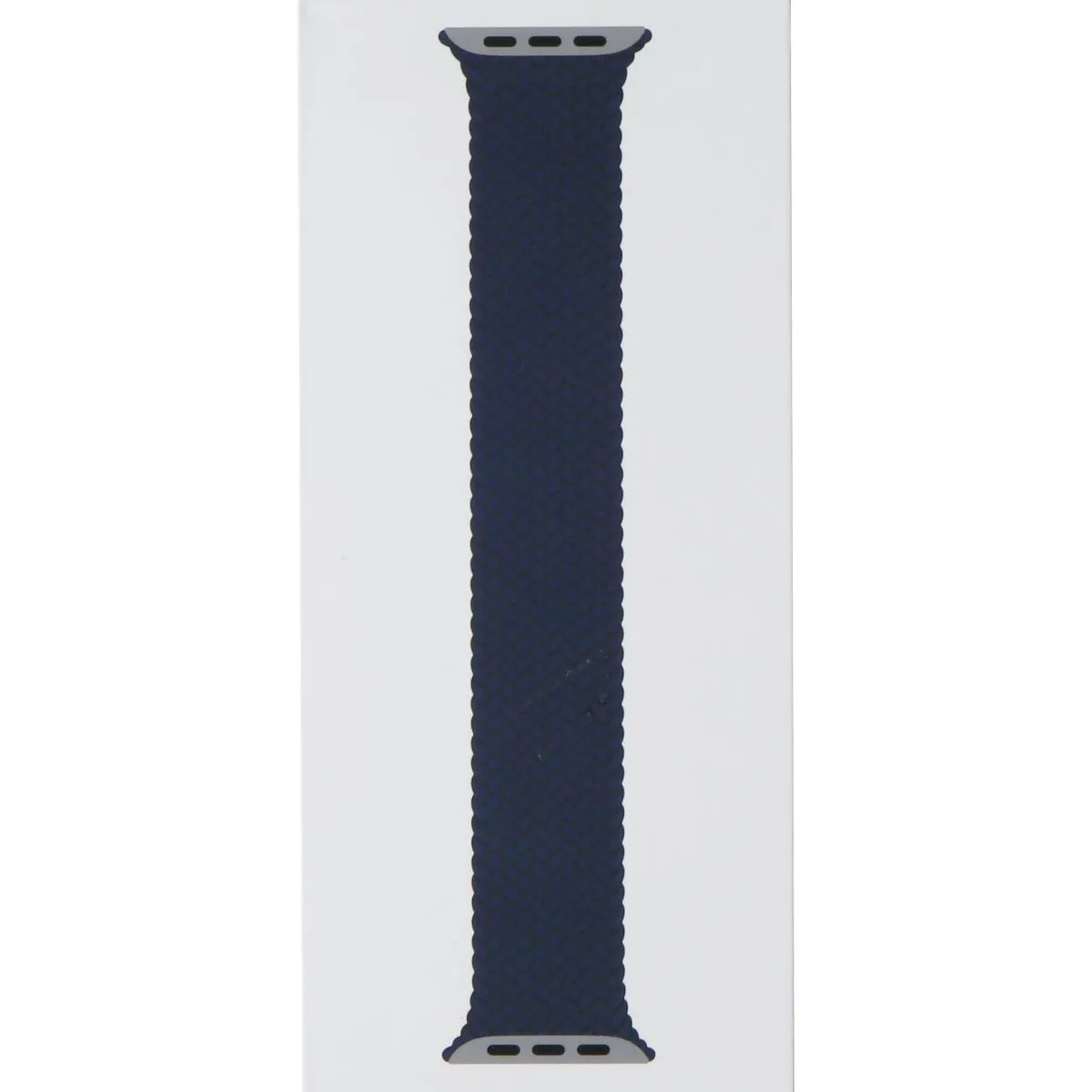 Apple 45mm Braided Solo Loop for Apple Watch 49/46/45/44mm - Abyss Blue/Size 6