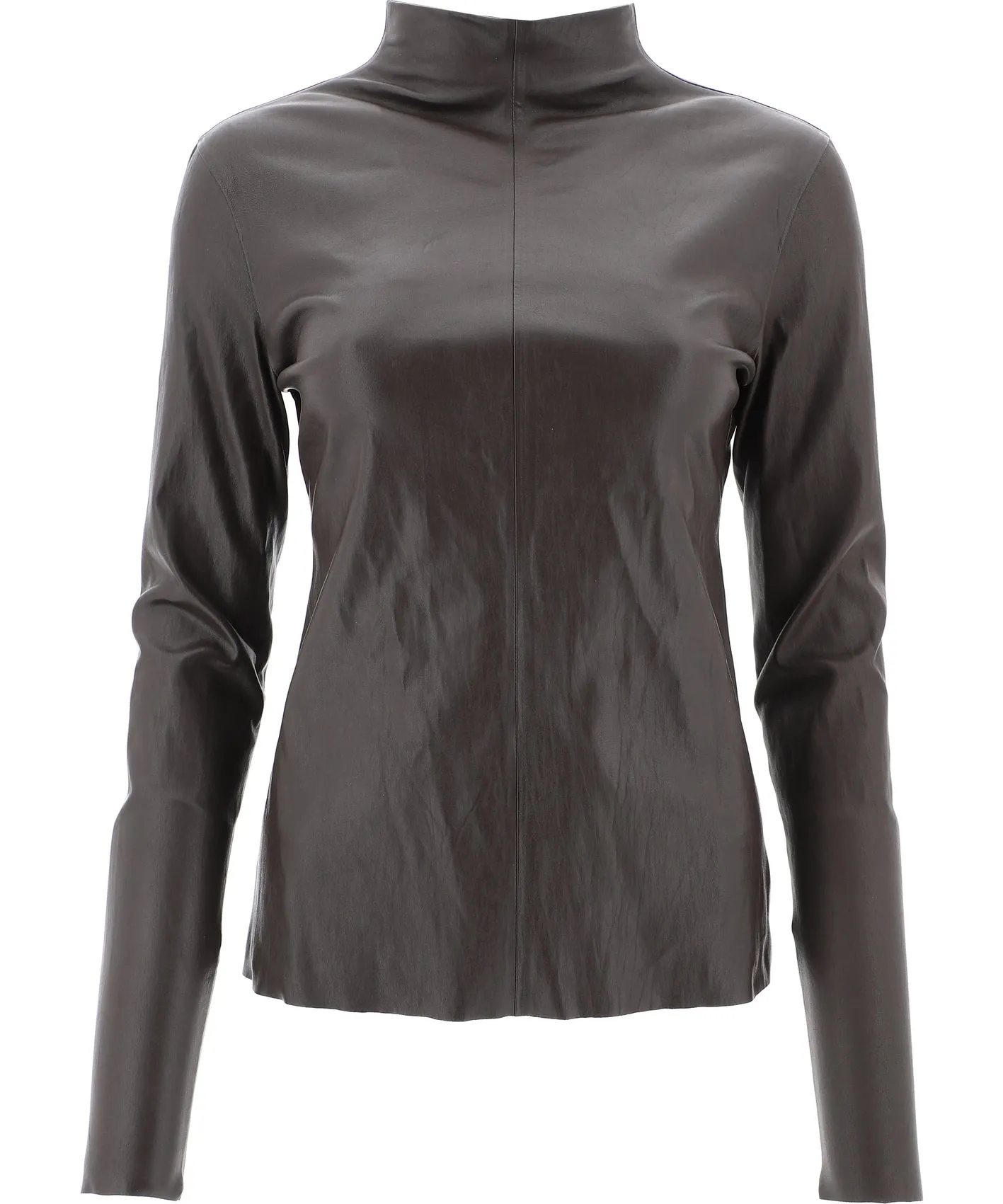 Bottega Veneta Turtleneck Long-Sleeve Top