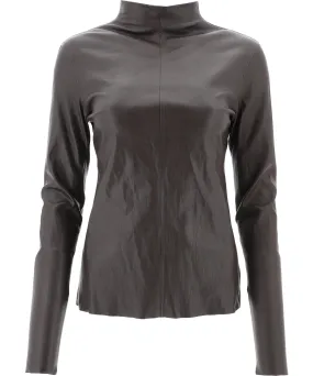 Bottega Veneta Turtleneck Long-Sleeve Top
