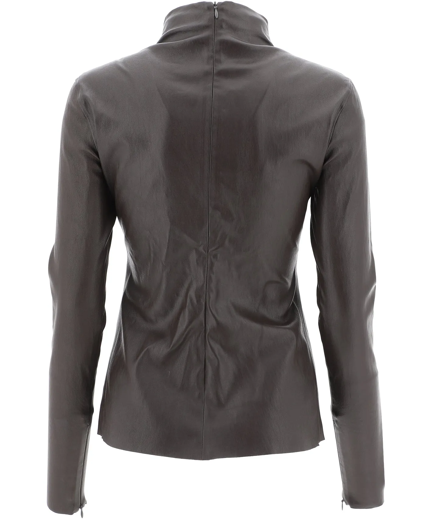 Bottega Veneta Turtleneck Long-Sleeve Top