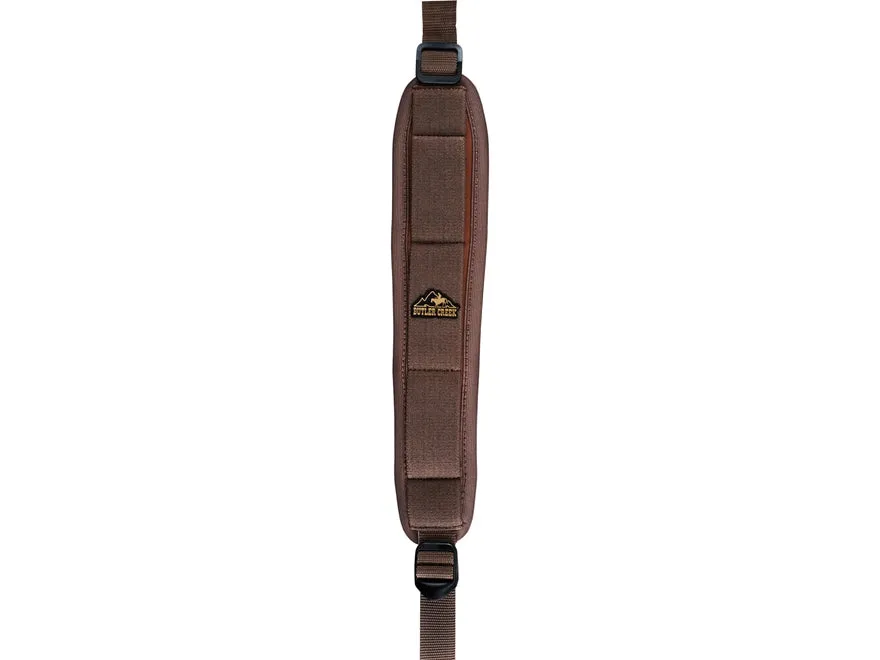 Butler Creek Comfort Stretch Sling Nylon and Neoprene Brown (No Swivels)