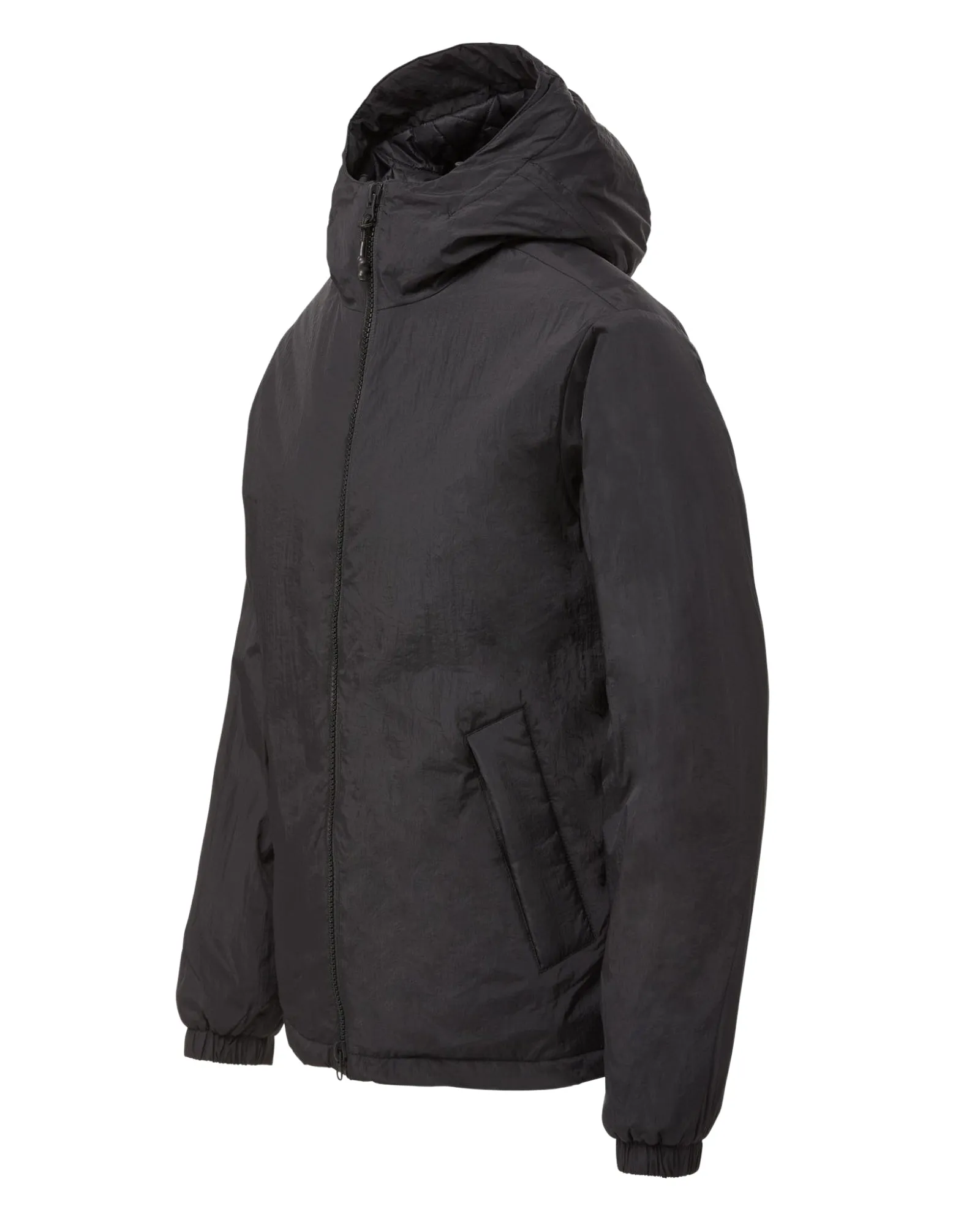 Light Hooded Jacket - Black