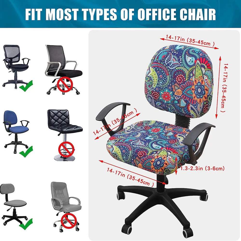 Universal Stretchable Split Office Chair Covers