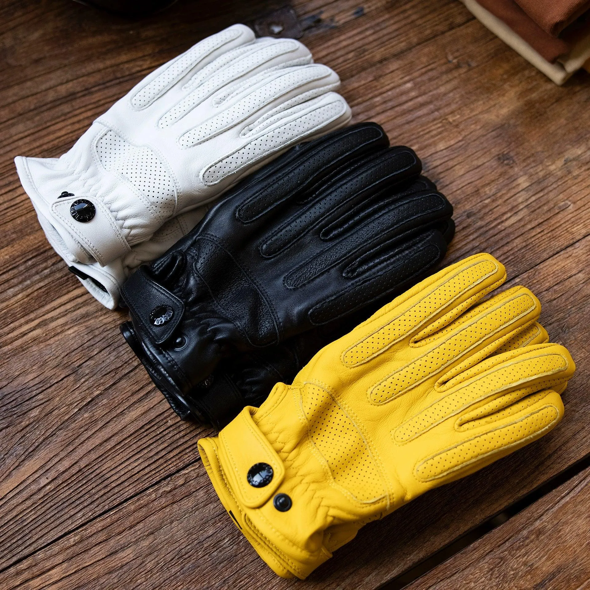 WINTER LEATHER RIDING GLOVES VERCOR