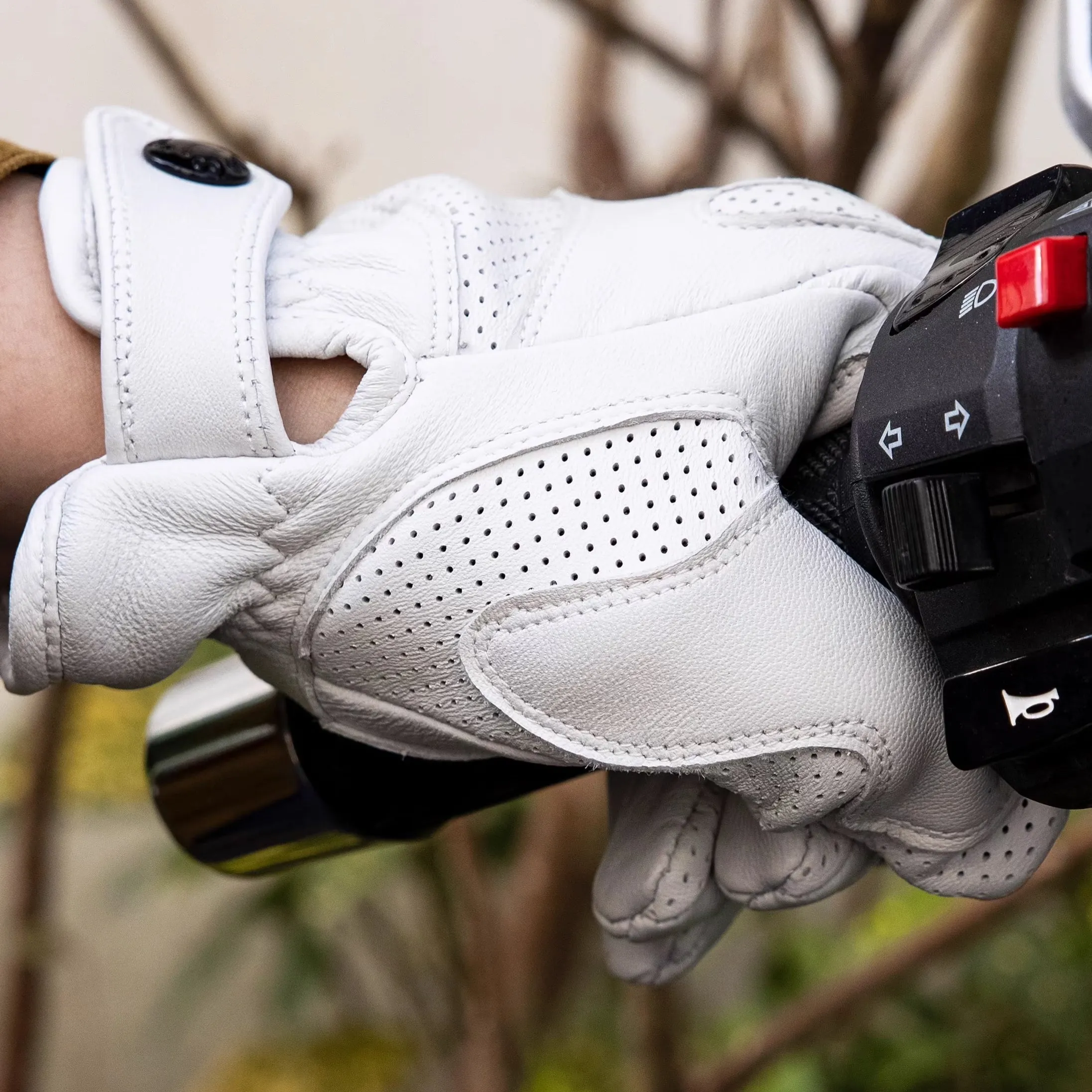 WINTER LEATHER RIDING GLOVES VERCOR